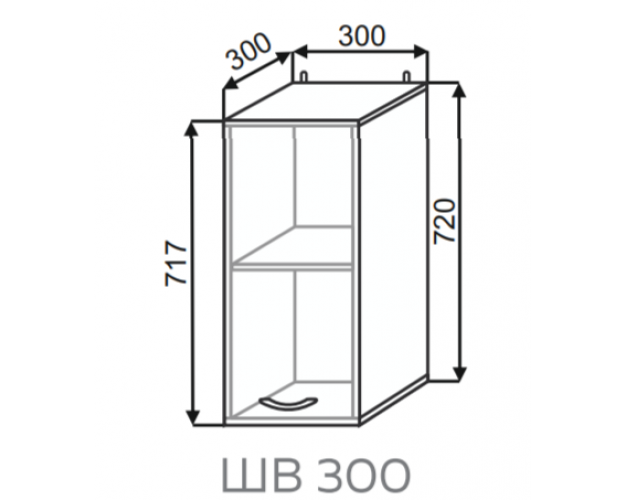 Шкаф Арина ШВ 300