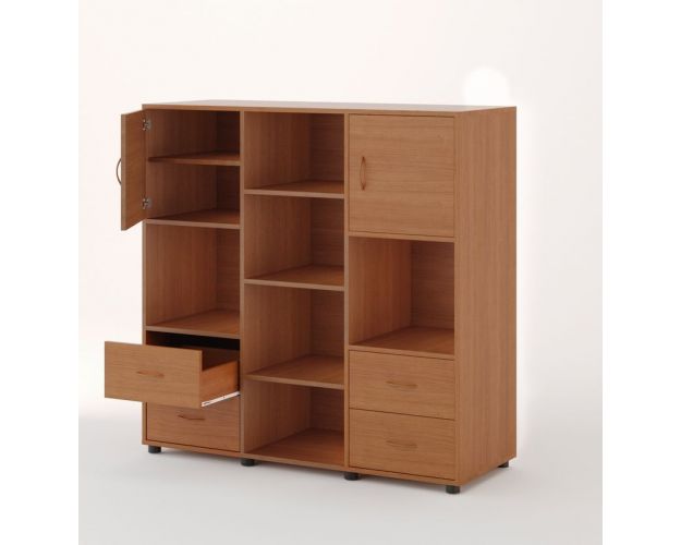 Стеллаж №5 (Бук темный)