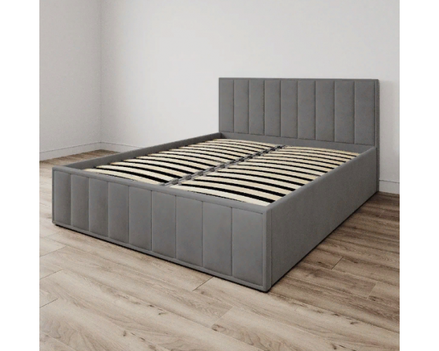 Кровать Лана 1,6 Графит Софт