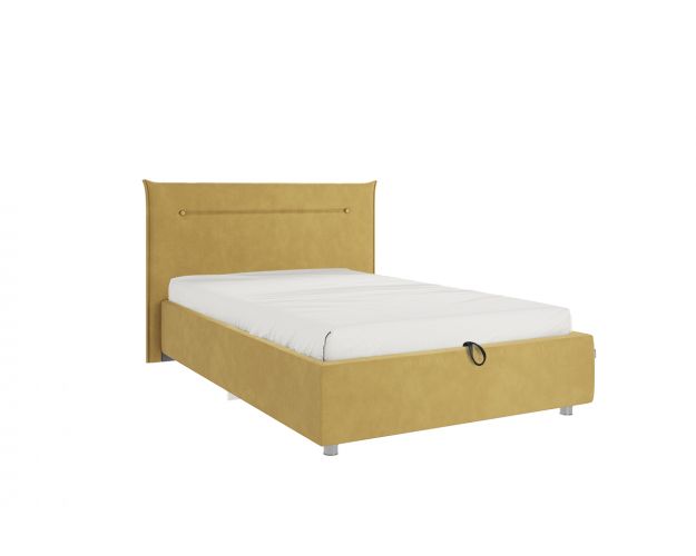 Кровать с подъемным механизмом 1200 Альба медовый (велюр)