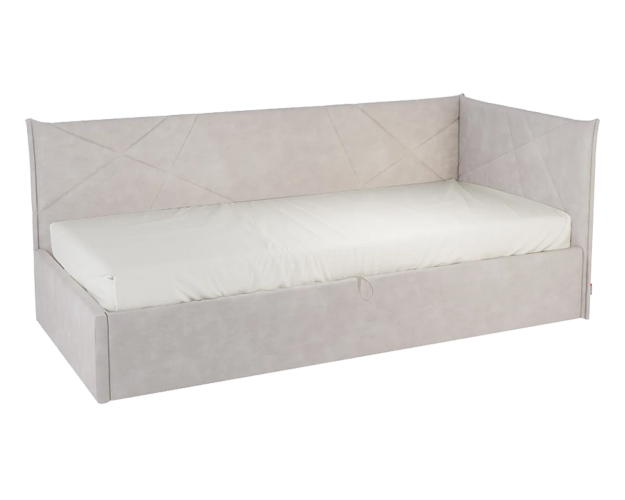 Кровать-тахта Квест галька (велюр)