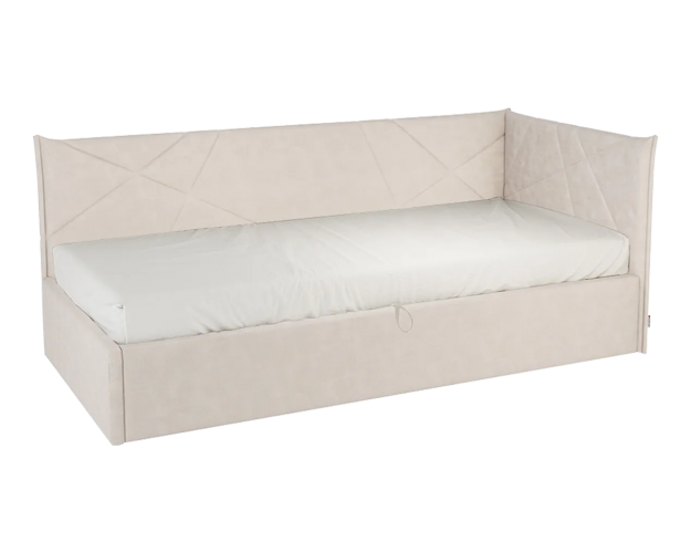 Кровать-тахта Квест крем (велюр)