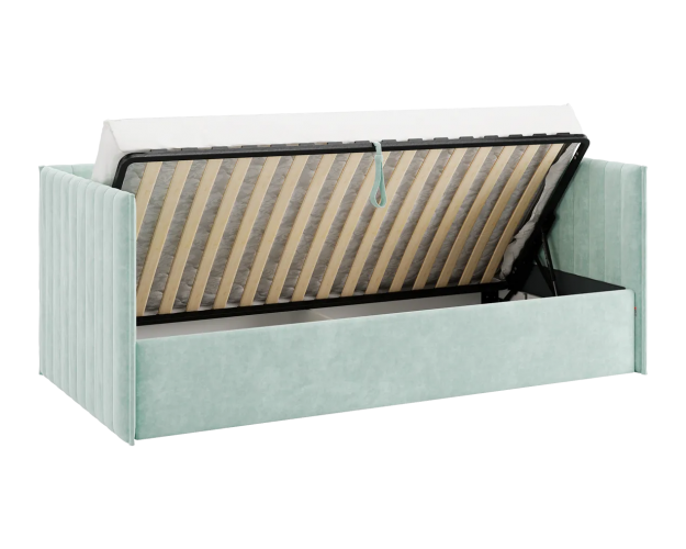 Кровать-софа Твикс мята (велюр)
