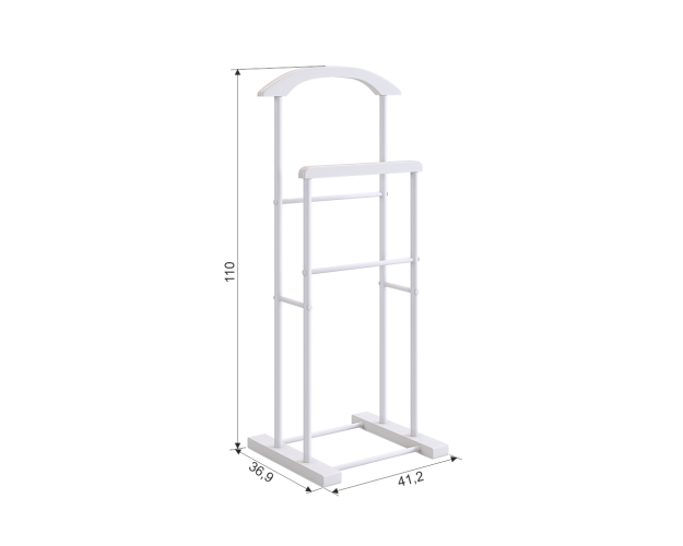 Вешалка Ника напольная белый