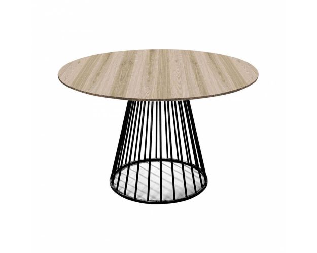 Стол круглый Sirius (120), Черный/Tennis Club