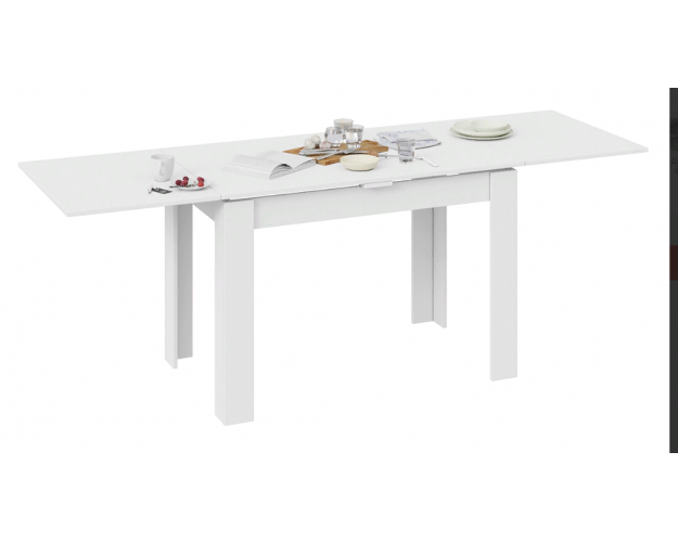 Стол раздвижной «Промо» тип 4 (Белый/Белый)