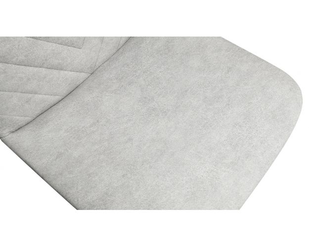 Стул «Шерри» К1С Черный муар/Микровелюр Duna Silver