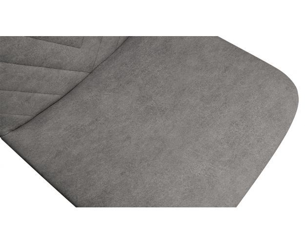 Стул «Шерри» К1С Черный муар/Микровелюр Duna Steel