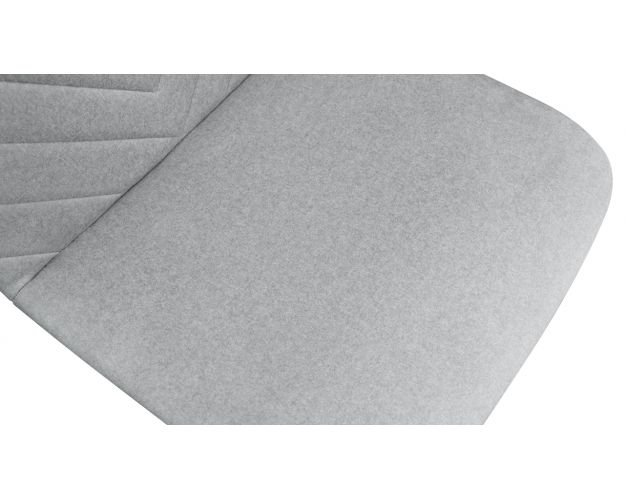 Стул «Шерри» К1С Черный муар/Микровелюр Jercy Silver