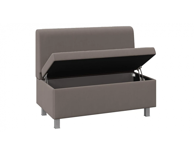 Диван прямой большой Каир исп.2 велюр Camaro 05 мокко