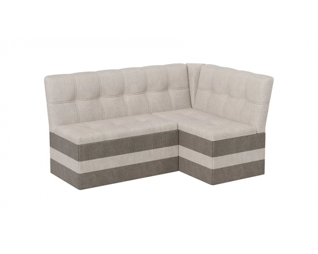 Скамья угловая Оскар исп. 2 Wellmart Dark Beige / Latte