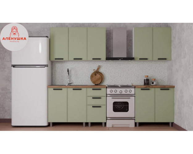 Кухонный гарнитур Лаванда 2.0 фисташка